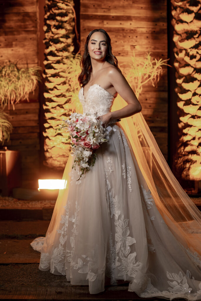 Noiva fotografada pela P7